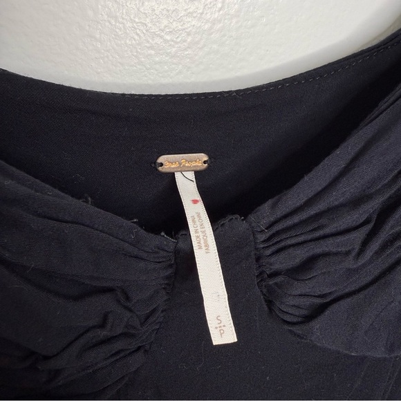 FREE PEOPLE This Is Love Black Midi Dress - Picture 5 of 6